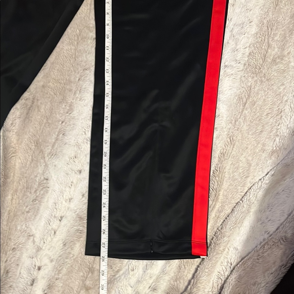 Wild Fable Black Track Pants with Red and White Stripes - Picture 5 of 6